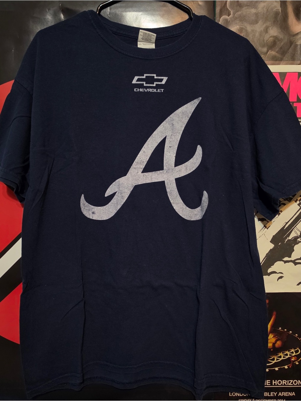 vintage Chevrolet atlanta braves tshirt